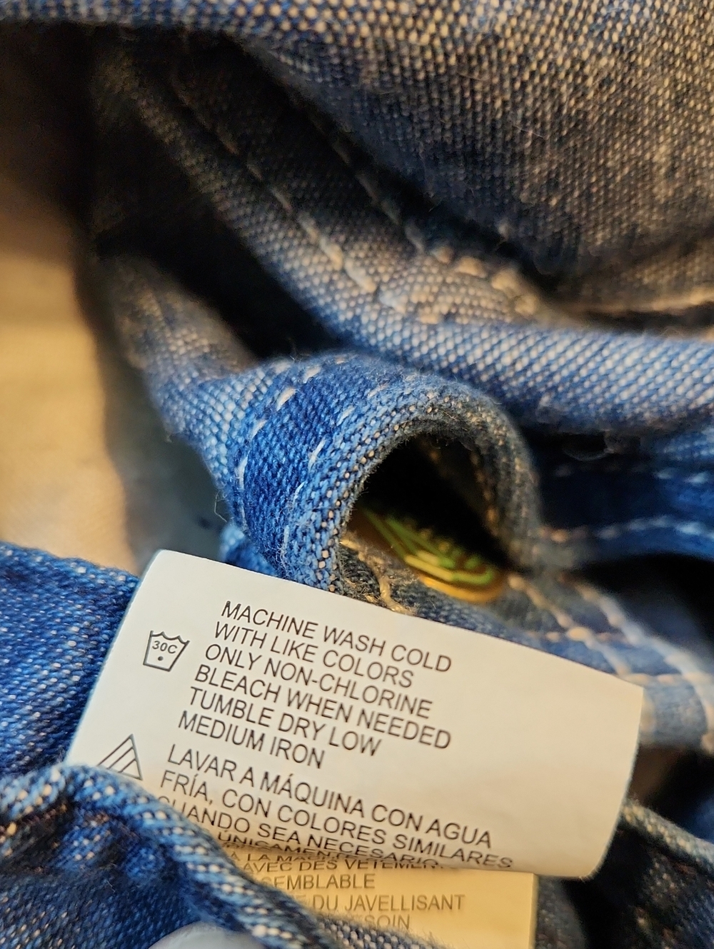 Kids Liberty Denim Overalls 100% Cotton - Picture 8 of 8